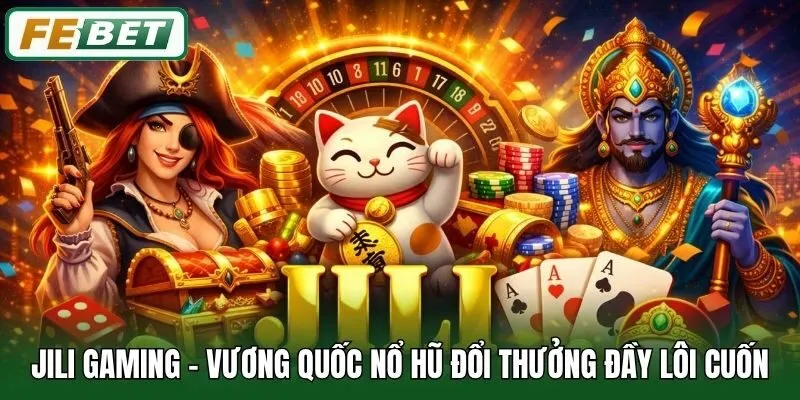 JiLi Gaming - Vương quốc nổ hũ đổi thưởng đầy lôi cuốn