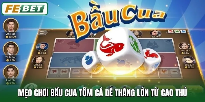 Mẹo chơi Bầu Cua Tôm Cá dễ thắng lớn từ cao thủ