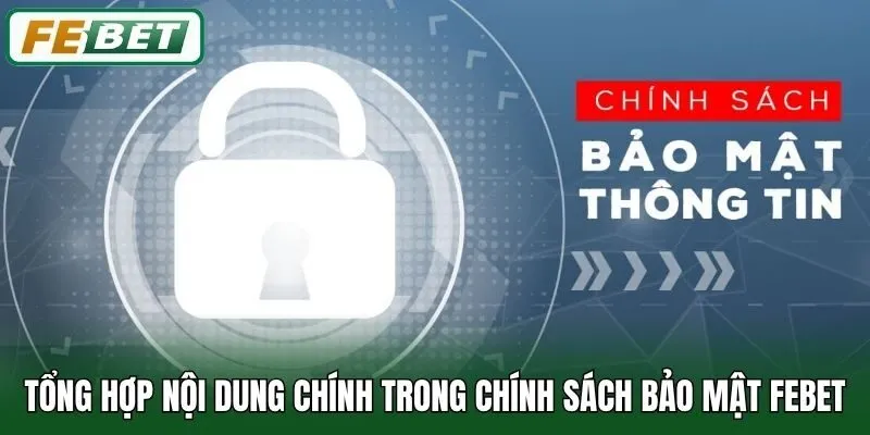 Tổng hợp nội dung chính trong chính sách bảo mật Febet